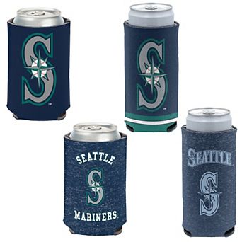 WinCraft Seattle Mariners 12oz. Can Cooler 4-Pack Set