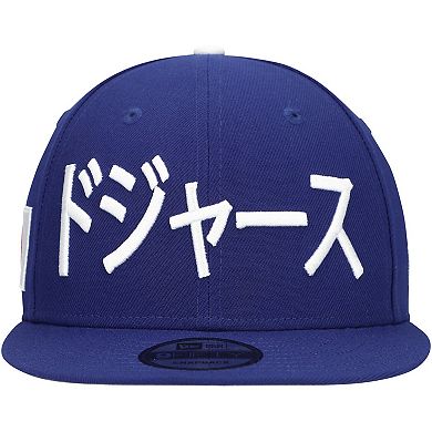 Men's New Era Royal Los Angeles Dodgers Kanji 9FIFTY Snapback Hat