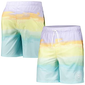 Men's G-III Sports by Carl Banks Chicago Cubs Perfect Game Volley Board Shorts