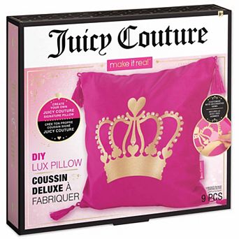 Make It Real Juicy Couture Create Your Own Juicy Couture Signature DIY Lux Pillow Kit