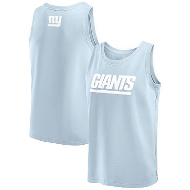 Men's Fanatics Light Blue New York Giants Elements Tank Top