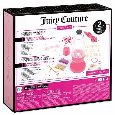 Make It Real Juicy Couture Dazzling Swirl LED Color Change Light