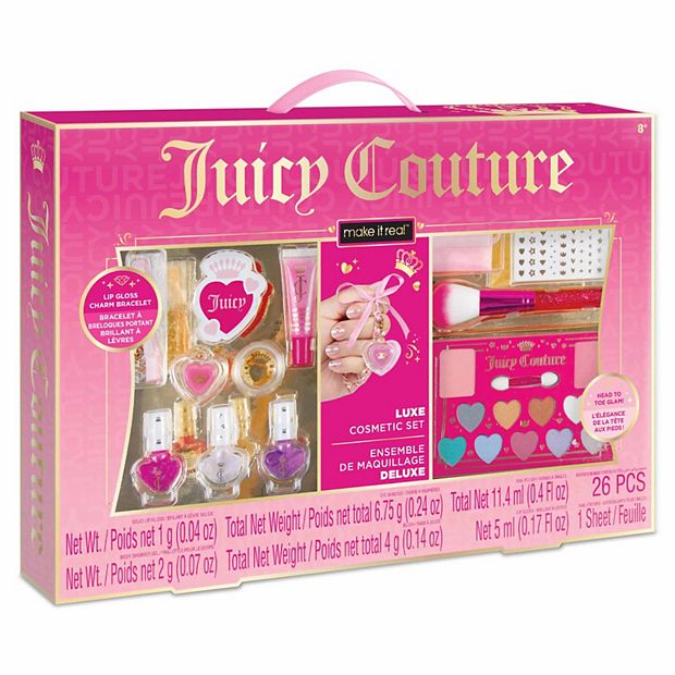 Make It Real Juicy Couture Luxe Lip Gloss & Charm Bracelet Set