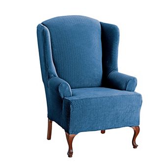 Brylanehome Bh Studio Brighton Stretch Wing Chair Slipcover