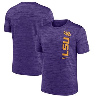 Men's Nike Purple LSU Tigers 2024 Sideline Velocity Performance T-Shirt