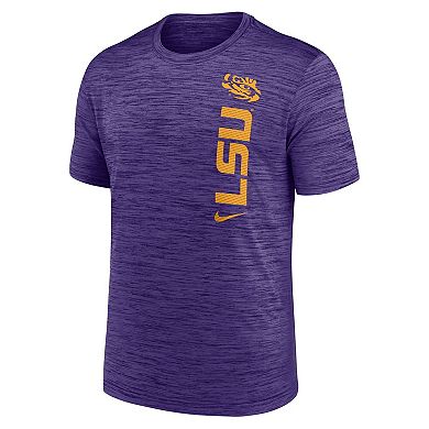 Men's Nike Purple LSU Tigers 2024 Sideline Velocity Performance T-Shirt