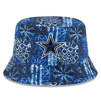 Men's New Era Navy Dallas Cowboys Shibori Bucket Hat