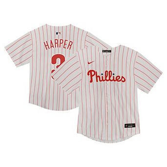 Toddler Nike Bryce Harper White Philadelphia Phillies Game Jersey