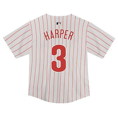 Toddler Nike Bryce Harper White Philadelphia Phillies Game Jersey