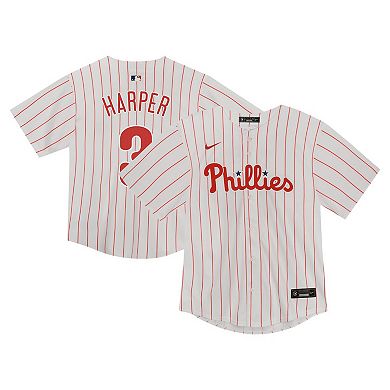 Toddler Nike Bryce Harper White Philadelphia Phillies Game Jersey