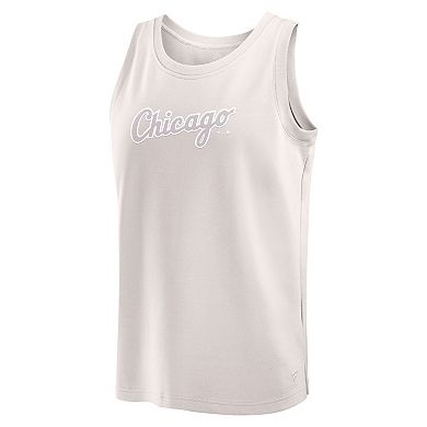 Men's Fanatics Cream Chicago White Sox Elements Tank Top