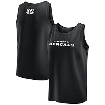 Men's Fanatics Black Cincinnati Bengals Elements Tank Top