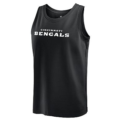 Men's Fanatics Black Cincinnati Bengals Elements Tank Top