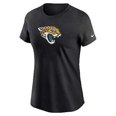 Women's Nike Black Jacksonville Jaguars Primary Logo T-Shirt
