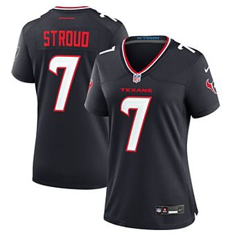 Women's Nike C.J. Stroud Navy Houston Texans Game Jersey