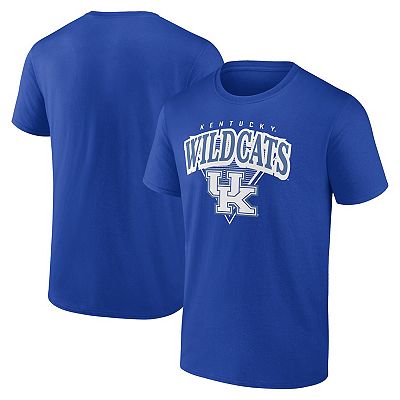 Men s Fanatics Royal Kentucky Wildcats Modern Tri T Shirt