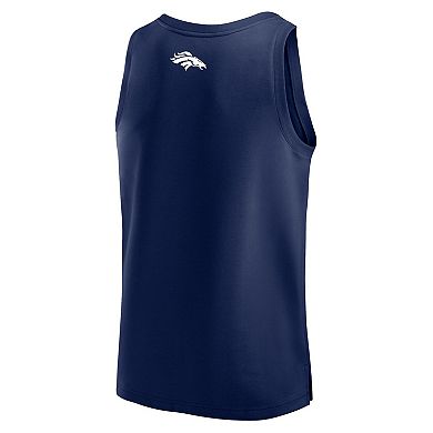 Men's Fanatics Navy Denver Broncos Elements Tank Top