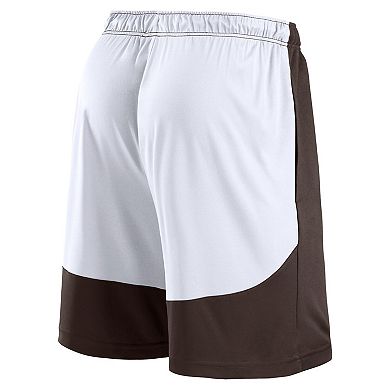 Men's Fanatics Brown/White Cleveland Browns Go Hard Shorts
