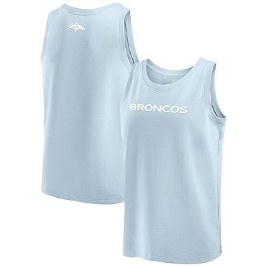 Men's Fanatics Light Blue Denver Broncos Elements Tank Top