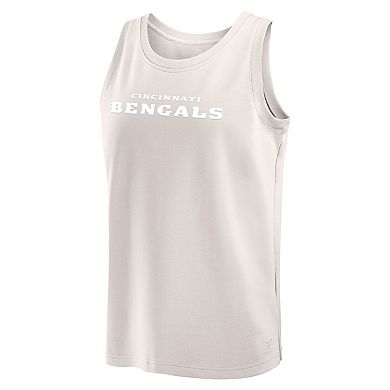 Men's Fanatics Cream Cincinnati Bengals Elements Tank Top
