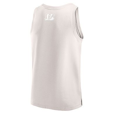 Men's Fanatics Cream Cincinnati Bengals Elements Tank Top