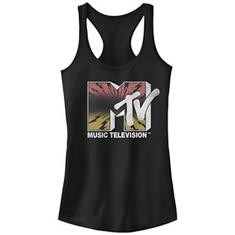 Juniors' MTV Electric Logo Racerback Tank Top