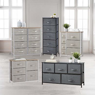 Brylanehome 5-drawer Tall Eve Storage Dresser