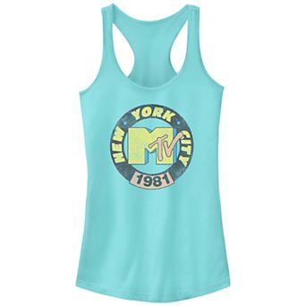Juniors' MTV New York City 1981 Racerback Tank Top
