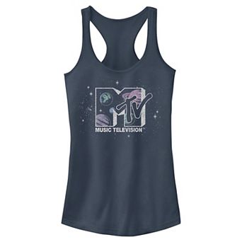 Juniors' MTV Planetary Logo Racerback Tank Top