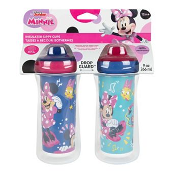 Disney's Minnie Mouse 2-Pack Insulated Sippy Cups by The First Years