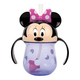 The First Years Minnie Mouse Weighted Straw Cup