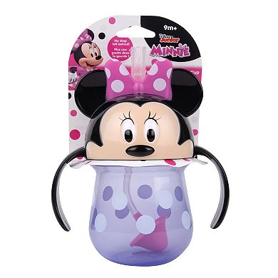 The First Years Minnie Mouse Weighted Straw Cup