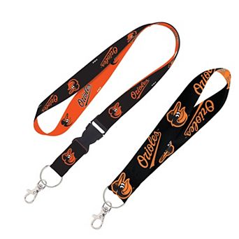 WinCraft Baltimore Orioles 2-Pack Lanyard with Detachable Buckle & Key Strap Set