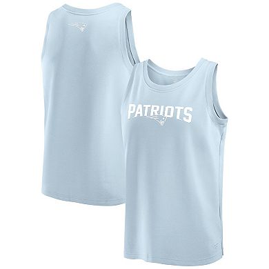 Men's Fanatics Light Blue New England Patriots Elements Tank Top