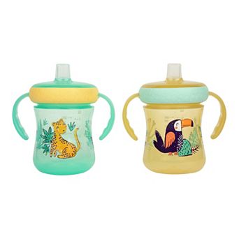 The First Years 2-Pack Jungle Animal Soft Sprout Trainer Cups