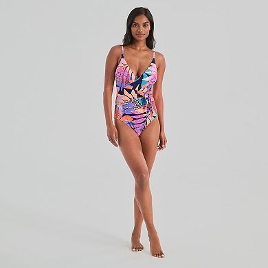 Women's Freshwater Sash Crossover One-Piece Swimsuit