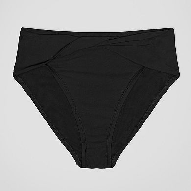 Women's Freshwater Twist Front High Waist Swim Bottoms