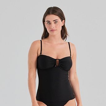 Women's Freshwater Square Ring Bandeau Tankini