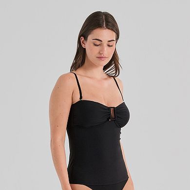 Women's Freshwater Square Ring Bandeau Tankini