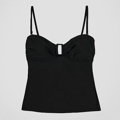 Women's Freshwater Square Ring Bandeau Tankini