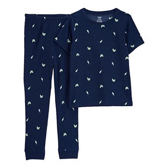 Boys 4-14 Carter's 2 pc Gamer Thermal Pajama Set