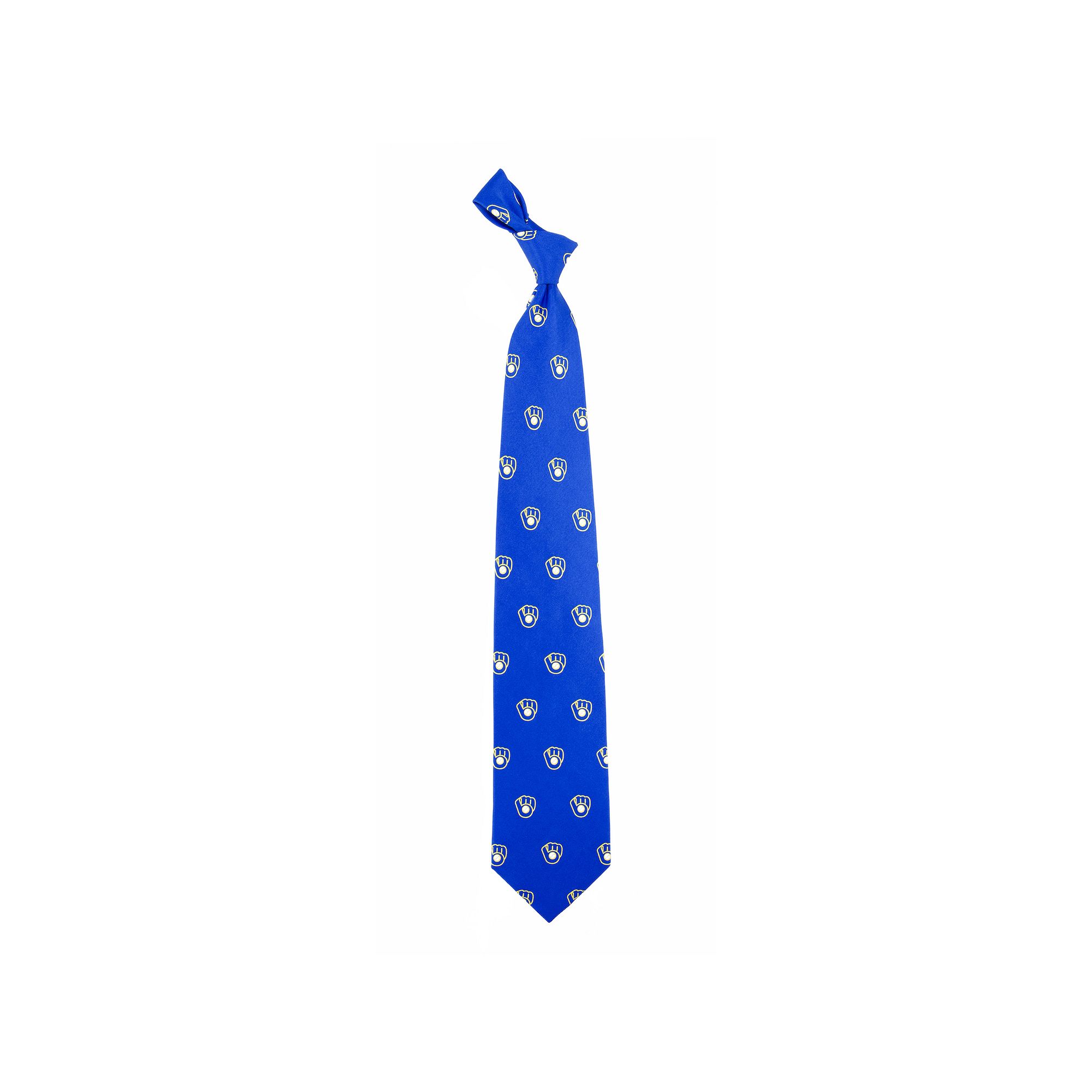 Mens MLB Brewers Prep Tie, Milwaukee Brewers