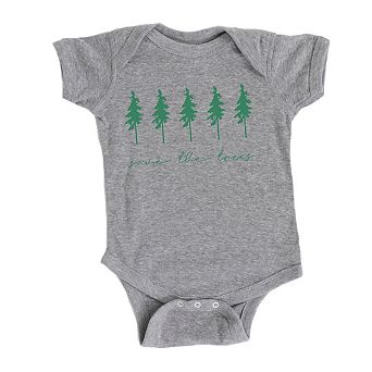 Save The Trees Baby Bodysuit