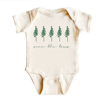 Save The Trees Baby Bodysuit