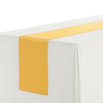 Wedding Banquets Satin Table Runner 12 X 108 in 10 pc 12" X 108"