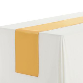 Wedding Banquets Satin Table Runner 12 X 108 in 10 pc 12" X 108"