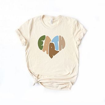 Earth Heart Toddler Short Sleeve Graphic Tee