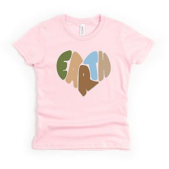 Earth Heart Toddler Short Sleeve Graphic Tee