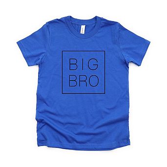 Big Bro Square Toddler Short Sleeve Graphic Tee