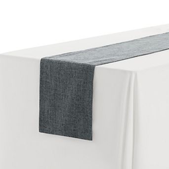 Daily Home Decoration Long Linen Table Runner Solid Color 1 Pack 12" X 71"